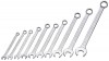 10 PIECE ELORA LONG METRIC COMBINATION SPANNER SET