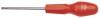 3.2MM X 63MM PLAIN SLOT FLARED TIP CABINET PATTERN SCREWDRIVER