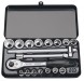 18 PIECE 3/8\\\" SQUARE DRIVE ELORA METRIC SOCKET SET
