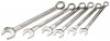 6 PIECE METRIC COMBINATION SPANNER SET