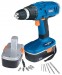 18V CORDLESS ROTARY DRILL KIT WITH TWO BATTERIES