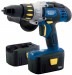 DRAPER EXPERT 18V ELECTRONIC CORDLESS COMBINATION HAMMER DRILL WITH TWO Ni-CD BATTERIES