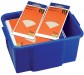 70 Packs Glass Paper Asst. in Tote Bin