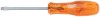 DRAPER EXPERT 5.0MM X 75MM PLAIN SLOT FLARED TIP ENGINEERS SCREWDRIVER (SOLD LOOSE)