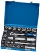DRAPER EXPERT 25 PIECE 3/8\\\" Sq. Dr. METRIC SOCKET SET IN METAL CASE