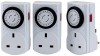 PACK OF THREE 230V 24 HOUR MECHANICAL TIMERS