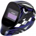 SOLAR POWERED AUTO-VARIOSHADE WELDING HELMET - BLUE/YELLOW