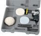 DRAPER EXPERT 75MM COMPACT SOFT GRIP AIR POLISHER KIT