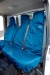 DOUBLE FRONT SEAT COVER - BLUE