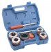 7 PIECE IMPERIAL RATCHET PIPE THREADING KIT