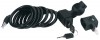 1.3M X 8MM DIA. CABLE BIKE LOCK WITH PVC COATING