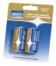2 HEAVY DUTY C SIZE ALKALINE BATTERIES