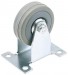 FIXED PLATE FIXING RUBBER CASTOR