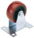FIXED PLATE FIXING POLYURETHANE WHEEL