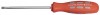DRAPER EXPERT 100MM X 5.0MM PLAIN SLOT PARALLEL TIP MECHANICS SCREWDRIVER (SOLD LOOSE)