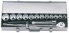 15 PIECE 3/4\\\" Sq. Dr. SILVERDRIVE® METRIC SOCKET SET