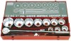 13 PIECE 1\\\" SQUARE DRIVE SILVERDRIVE® SOCKET SET