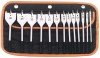 6-38MM 13 PIECE FLAT WOOD BIT SET