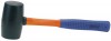750G RUBBER MALLET WITH FIBRE GLASS SHAFT