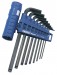 DRAPER EXPERT 9 PIECE IMPERIAL HEXAGON & BALL END HEXAGON KEY SET