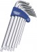 DRAPER EXPERT 7 PIECE RIBE HEX KEY SET IN PLASTIC HOLDER