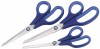 3 PIECE SOFT GRIP HOUSEHOLD SCISSOR SET