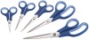 5 PIECE SOFT GRIP HOUSEHOLD SCISSOR SET