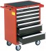 DRAPER EXPERT 7 DRAWER ROLLER CABINET WITH REMOVEABLE SIDE TRAY