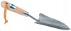 CARBON STEEL HEAVY DUTY TRANSPLANTING TROWEL ASH HANDLE