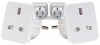PACK OF TWO EUROPEAN TRAVEL ADAPTORS