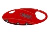 Abus 151/20 Red Luggage Lock Globetrotterr