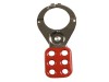 Abus 802 Lock Out Hasp 1.5in Red + Clamps