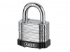 Abus 41/50 Laminated Padlock Long Shackle Keyed Alike Any