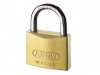 Abus 85/50 Brass Padlock Keyed Alike 2747
