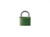 Abus 72/40 Aluminium Padlock Green Keyed Alike  TT00590