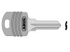 Abus 590/650/670//v62 Key Blank
