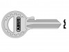 Abus 84/50+60 Right Hand Key Blank
