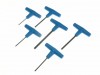 Allen Metric Plastic T Key Set of 6 (walleted) 84550