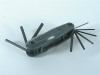 Allen Imperial Set of 9 Fold Up Allen Keys 85184