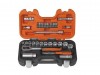 Bahco S330 Socket Set 33 Piece 1/4in & 3/8in Drive