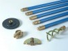 Bailey 1324 Lockfast 3/4in Drain Rod Set 4 Tools