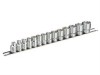 Britool 708110 Metric Socket Set on Rail 14 Piece 3/8in Drive