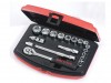 Britool 748264 Socket Set 18 Piece A/F 3/8in Drive