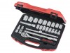 Britool 748273 Socket Set 23 Piece A/F 1/2in Drive