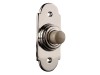 Byron 2202C Chrome Wired Bell Push 76 x 32mm