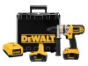 DeWalt DC927KLV Cordless Nano Combi Drill 3 Speed 18 Volt + Batts