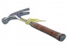 Estwing E16S Straight Claw Hammer - Leather Grip 16oz