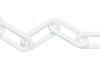 Faithfull Plastic Chain 8mm 12.5M White