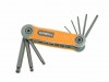 Faithfull Folding Hexagon Key Set 8 Ball End Metric