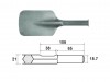 Faithfull Clay Spade 100x165mm Kango Shank